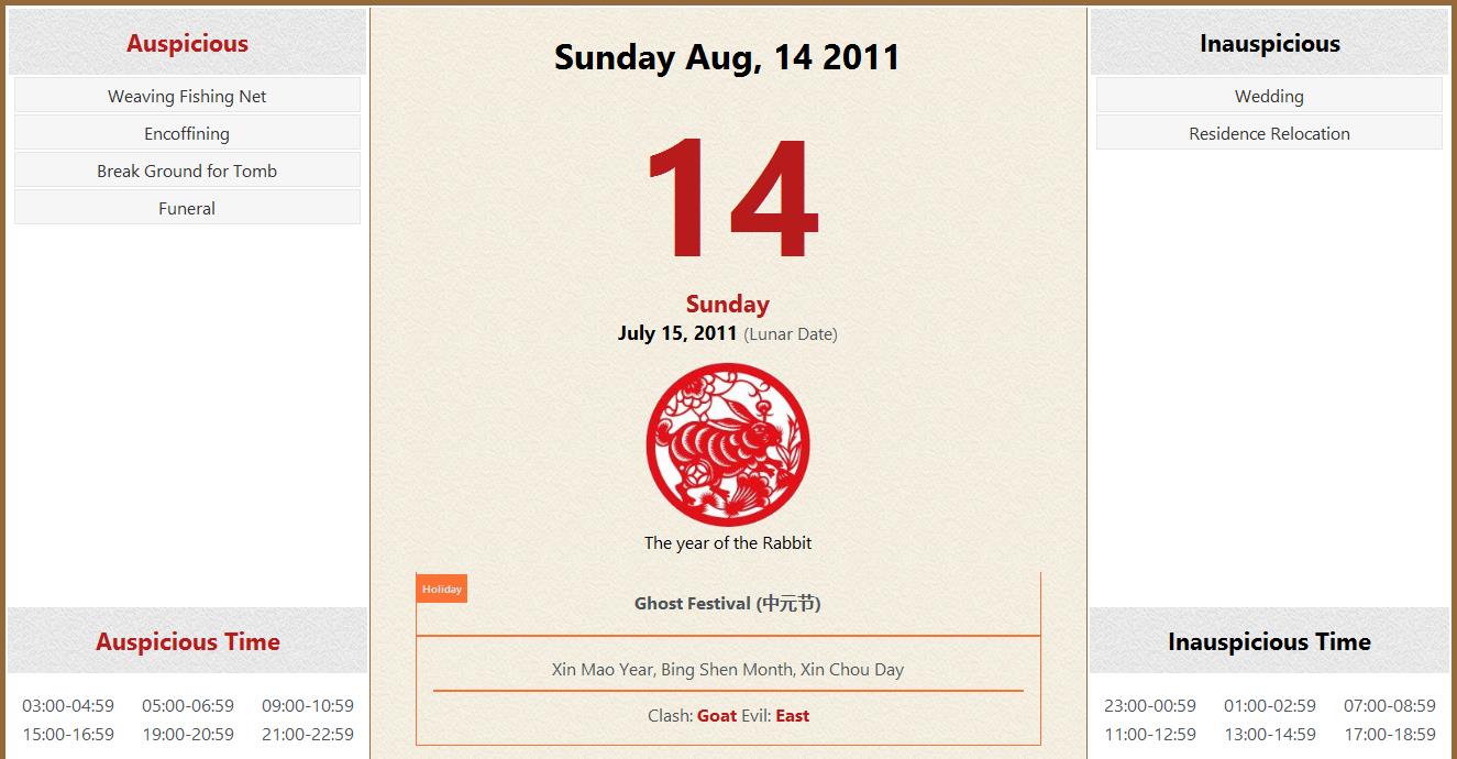 august-14-2011-almanac-calendar-auspicious-inauspicious-events-and