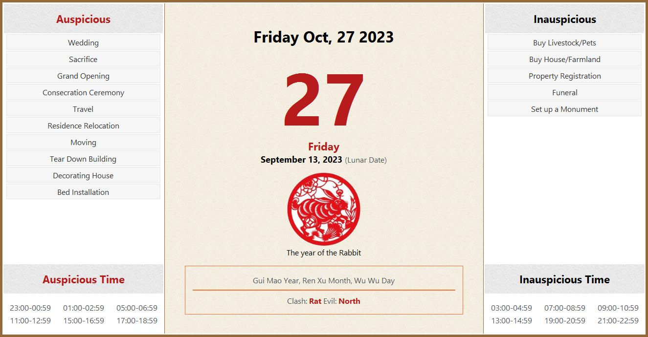october-27-2023-almanac-calendar-auspicious-inauspicious-events-and